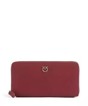 Кошелек Ryder из мелкозернистой кожи Pinko, фиолетовый