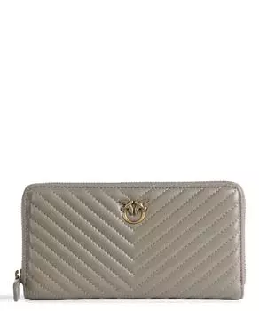 Кошелек Ryder из овечьей кожи Pinko, коричневый дубль