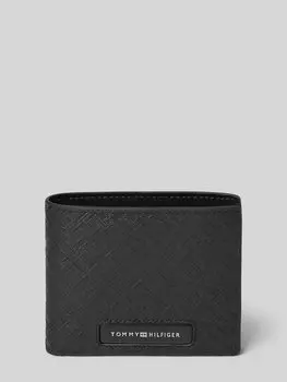 Кошелек с этикеткой Tommy Hilfiger, черный