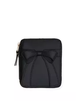 Кошелек с большим бантом Comme Des Garons Wallet, черный