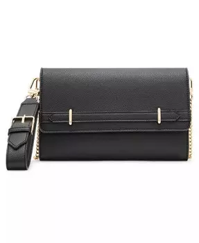 Кошелек с цепочкой 3 в 1 и ремешком на запястье Anne Klein, черный