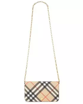 Кошелек с цепочкой Burberry, цвет Sand