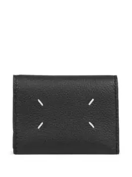 Кошелек с декоративной строчкой MAISON MARGIELA, черный