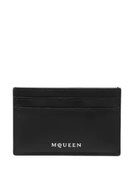Кошелек с декором Skull Alexander McQueen, черный