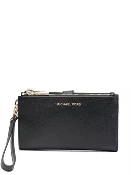 Кошелек с двойной молнией Michael Kors, черный