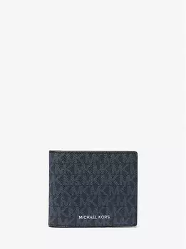 Кошелек с фирменным логотипом Hudson Michael Kors, мультиколор