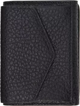 Кошелек с карманом «Четыре стежка» Maison Margiela, черный