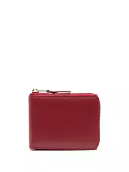 Кошелек с круговой молнией Comme Des Garons Wallet, красный