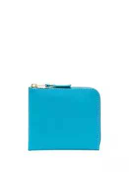 Кошелек с круговой молнией Comme Des Garons Wallet, синий