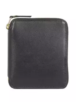 Кошелек с круговой молнией Comme Des Garons Wallet, черный