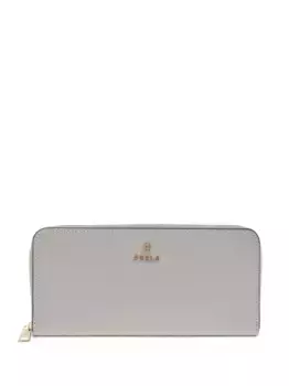 Кошелек с круговой молнией Furla, серый