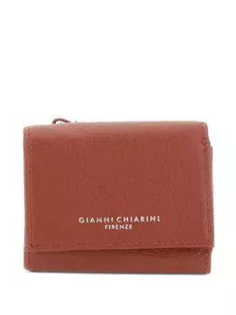Кошелек с круговой молнией GIANNI CHIARINI, красный