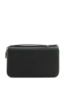 Кошелек с круговой молнией Prada, черный