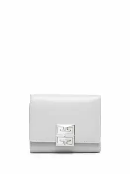 Кошелек с логотипом 4G Givenchy, серый