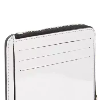 Кошелек с логотипом Acne Studios, серебряный