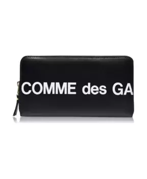 Кошелек с логотипом Comme Des Garons, черный