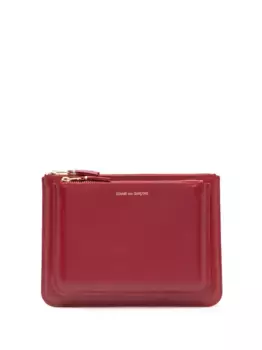 Кошелек с логотипом Comme Des Garons Wallet, красный