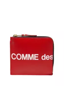 Кошелек с логотипом Comme Des Garons Wallet, красный