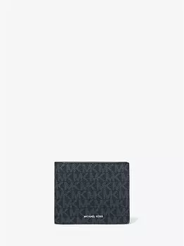 Кошелек с логотипом Cooper и карманом для монет Michael Kors, мультиколор