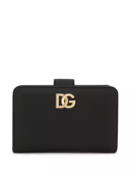 Кошелек с логотипом DG DOLCE & GABBANA, черный