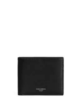 Кошелек с логотипом Dolce & Gabbana, черный