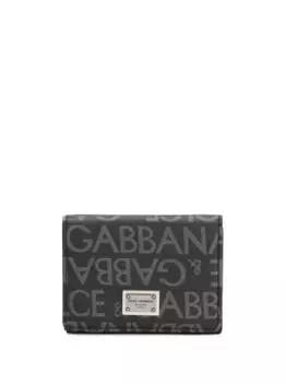 Кошелек с логотипом DOLCE & GABBANA, черный
