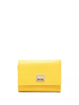 Кошелек с логотипом DOLCE & GABBANA, желтый