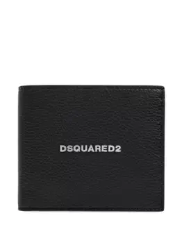 Кошелек с логотипом DSQUARED2, черный