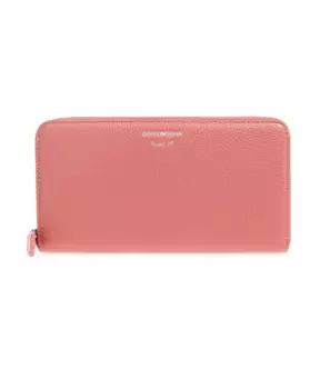 Кошелек с логотипом Emporio Armani, розовый
