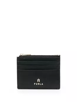 Кошелек с логотипом Furla, черный