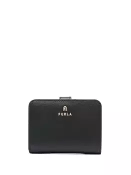 Кошелек с логотипом Furla, черный