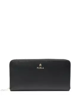Кошелек с логотипом Furla, черный
