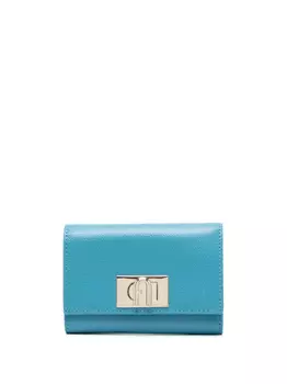 Кошелек с логотипом Furla, синий