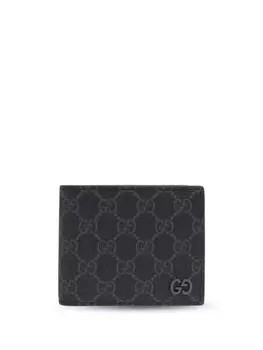 Кошелек с логотипом GG Gucci, серый