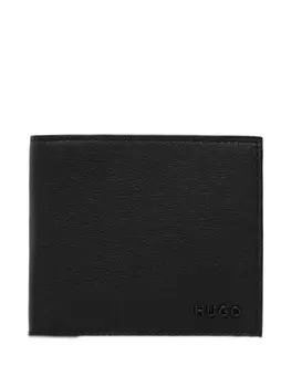Кошелек с логотипом HUGO, черный