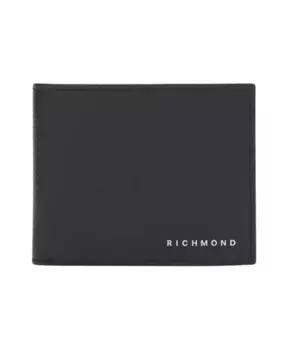 Кошелек с логотипом John Richmond, черный