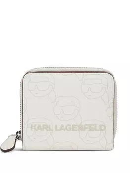 Кошелек с логотипом Karl Lagerfeld, белый