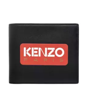 Кошелек с логотипом Kenzo, черный