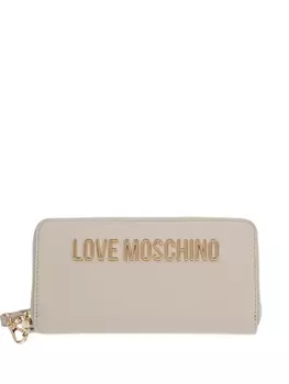 Кошелек с логотипом Love Moschino, нейтральный
