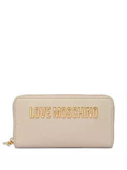 Кошелек с логотипом Love Moschino, нейтральный