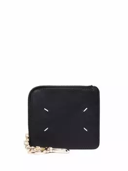 Кошелек с логотипом Maison Margiela, черный