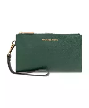 Кошелек с логотипом Michael Kors, зеленый