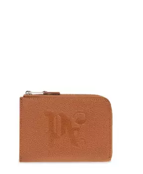 Кошелек с логотипом Palm Angels, коричневый
