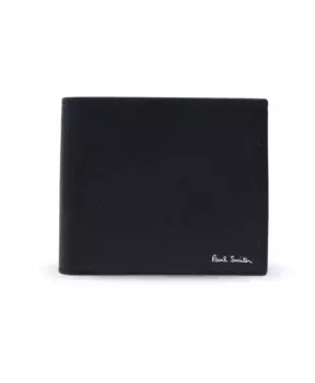 Кошелек с логотипом Paul Smith, черный