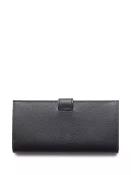 Кошелек с логотипом Prada, черный