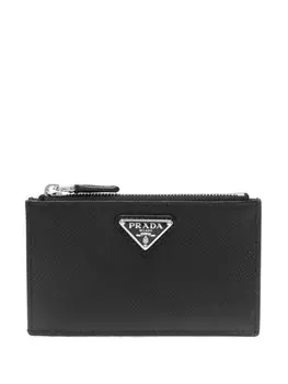 Кошелек с логотипом Prada, черный