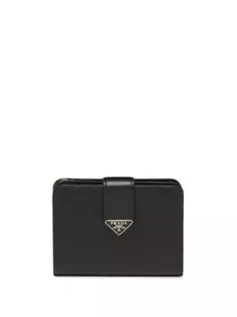 Кошелек с логотипом Prada, черный