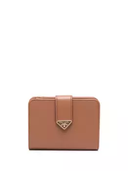 Кошелек с логотипом Prada, коричневый