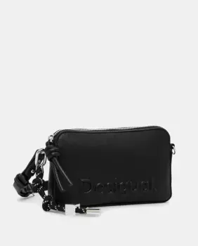 Кошелек с логотипом S Desigual, чёрный