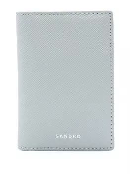 Кошелек с логотипом SANDRO, синий